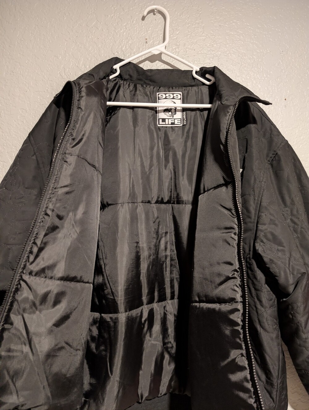 Juice WRLD 999 Club Custom Quilted Puffer Jacket - Picture 4 of 8